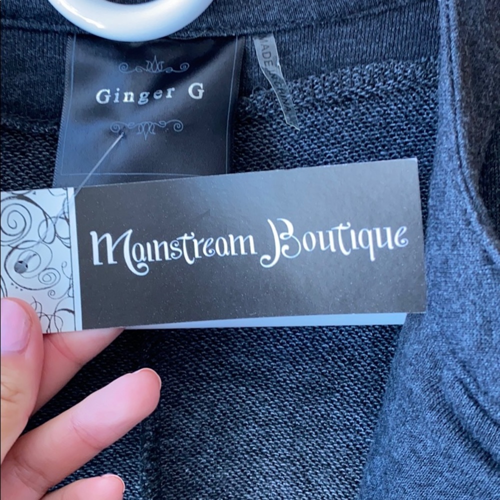 NWT Gray, Zipper Detailed Jacket - Picture 3 of 10